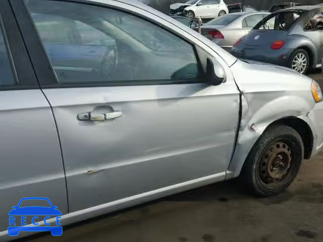 2010 CHEVROLET AVEO LS/LT KL1TD5DE7AB090796 image 9