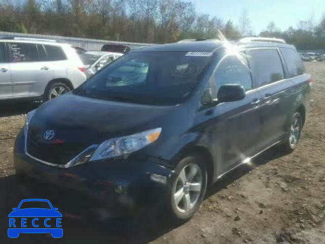 2011 TOYOTA SIENNA LE 5TDKK3DC4BS014363 зображення 1