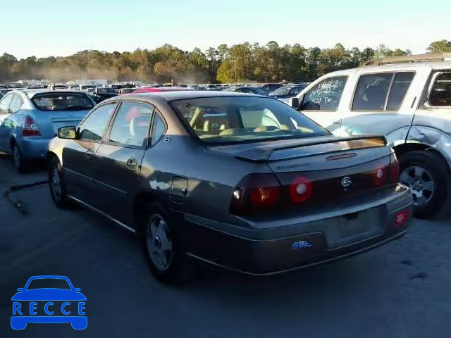 2002 CHEVROLET IMPALA LS 2G1WH55K629339275 image 2