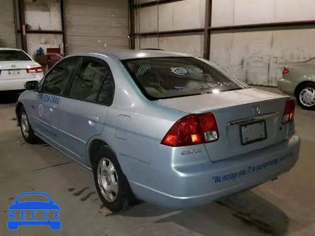 2003 HONDA CIVIC HYBR JHMES96663S015514 зображення 2