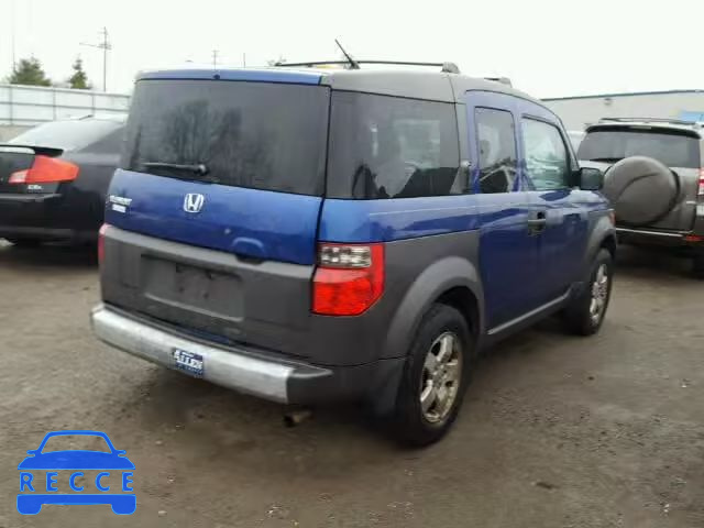 2004 HONDA ELEMENT EX 5J6YH28674L034919 зображення 3