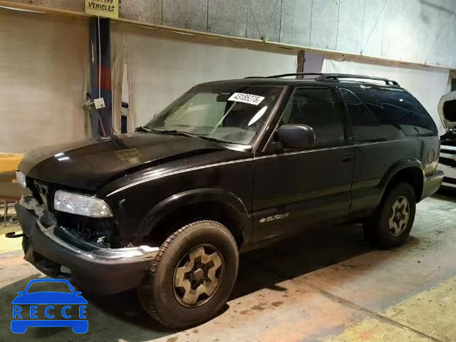 2001 CHEVROLET BLAZER 1GNCT18W91K120010 Bild 1