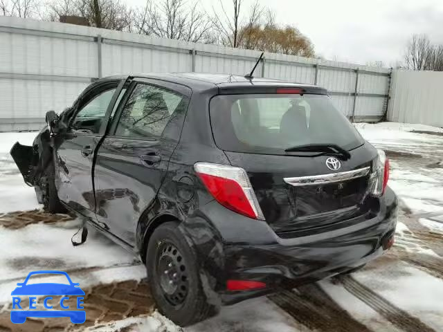 2014 TOYOTA YARIS JTDKTUD30ED592186 зображення 2