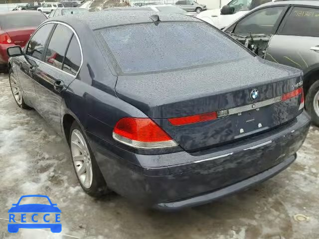 2002 BMW 745I WBAGL63402DP56637 image 2