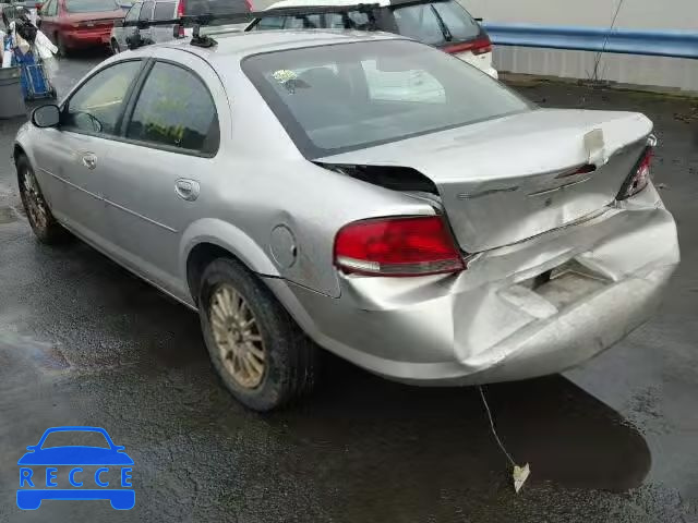 2005 CHRYSLER SEBRING TO 1C3EL56R75N684026 зображення 2