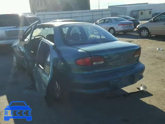 1997 CHEVROLET CAVALIER L 1G1JF5249V7341954 image 2