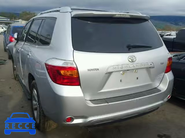 2008 TOYOTA HIGHLANDER JTEES42A882072489 Bild 2