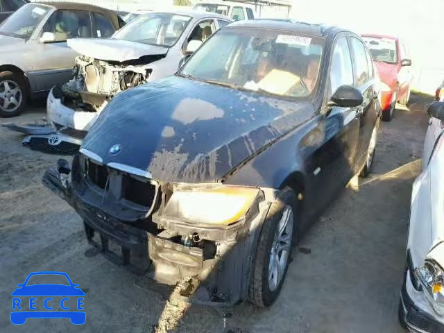 2008 BMW 328I WBAVA37528NL54121 зображення 1