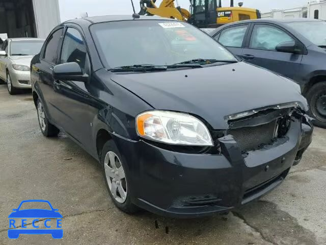 2009 CHEVROLET AVEO LS/LT KL1TD56EX9B354568 зображення 0