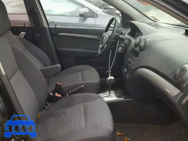 2009 CHEVROLET AVEO LS/LT KL1TD56EX9B354568 image 4