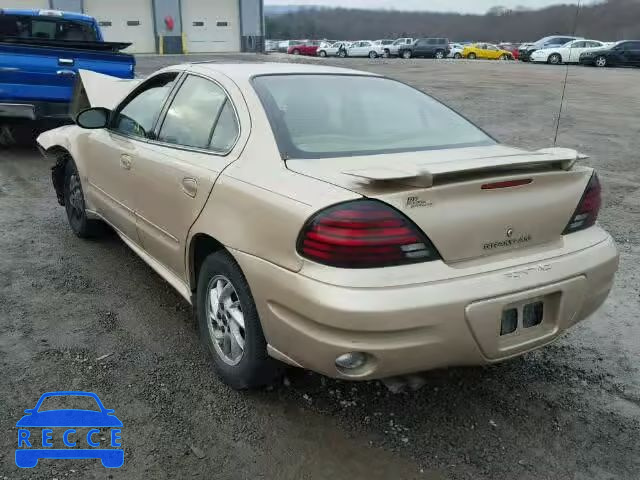 2003 PONTIAC GRAND AM S 1G2NF52EX3C175518 зображення 2