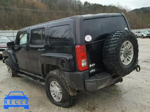 2007 HUMMER H3 SUV 5GTDN13EX78117752 image 2