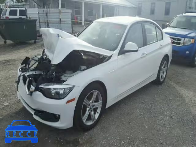 2014 BMW 320I WBA3B1G57ENS77105 image 1
