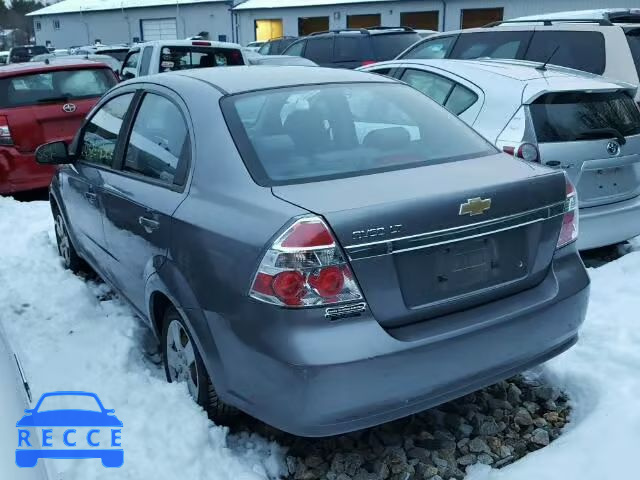 2009 CHEVROLET AVEO LS/LT KL1TD56E29B321676 image 2