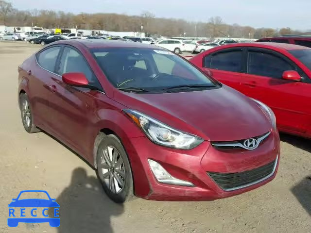 2015 HYUNDAI ELANTRA SE 5NPDH4AE0FH568000 зображення 0