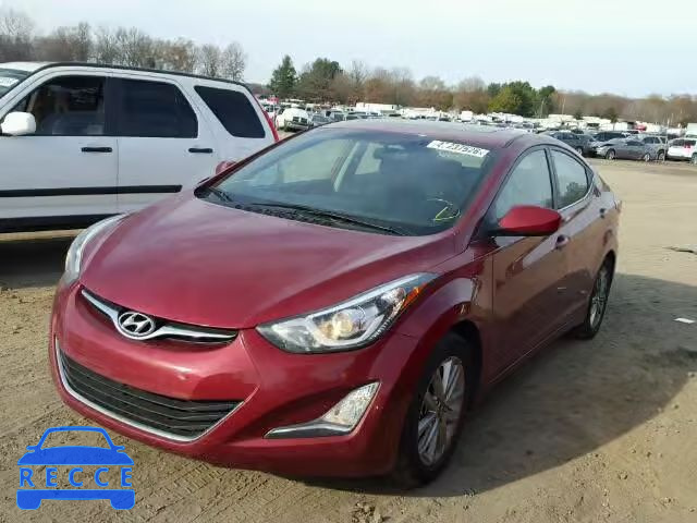 2015 HYUNDAI ELANTRA SE 5NPDH4AE0FH568000 зображення 1