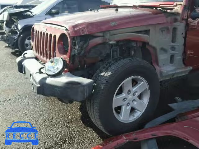 2008 JEEP WRANGLER U 1J4GA39138L632293 image 9