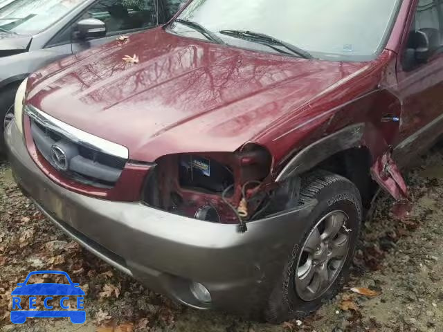 2004 MAZDA TRIBUTE LX 4F2YZ04114KM09968 image 9