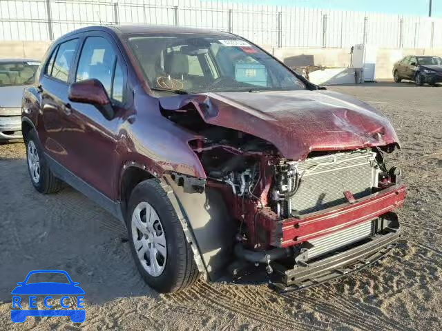 2016 CHEVROLET TRAX LS 3GNCJKSB5GL247183 зображення 0