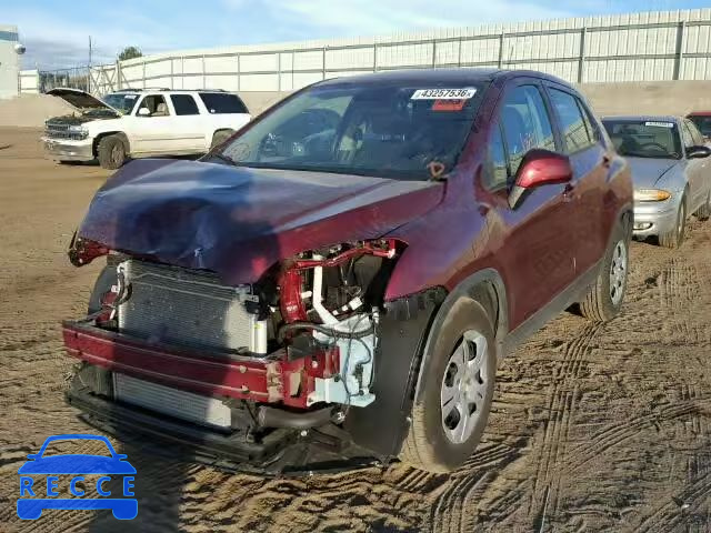 2016 CHEVROLET TRAX LS 3GNCJKSB5GL247183 image 1