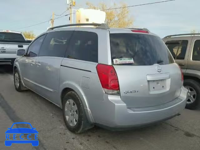 2006 NISSAN QUEST S/SE 5N1BV28U46N127452 image 2