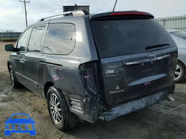 2012 KIA SEDONA EX KNDMH4C74C6478580 image 2