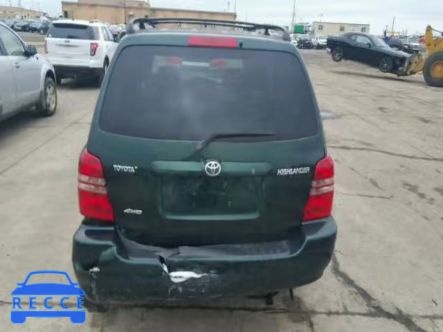 2002 TOYOTA HIGHLANDER JTEHD21A720014678 image 9