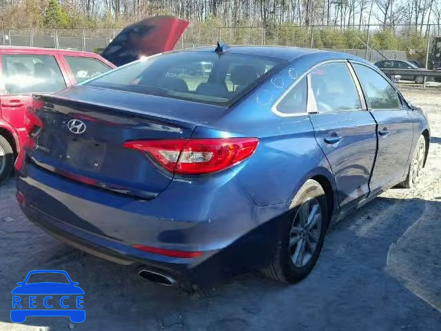 2015 HYUNDAI SONATA SE 5NPE24AF9FH186322 зображення 3