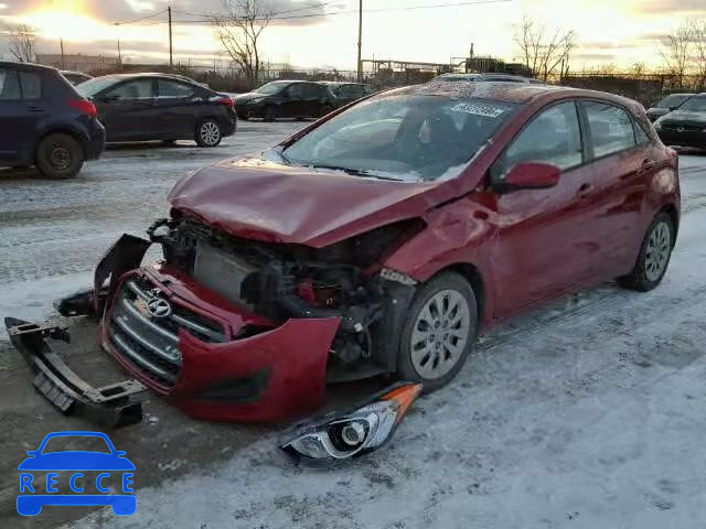 2016 HYUNDAI ELANTRA GT KMHD25LH8GU313502 зображення 1