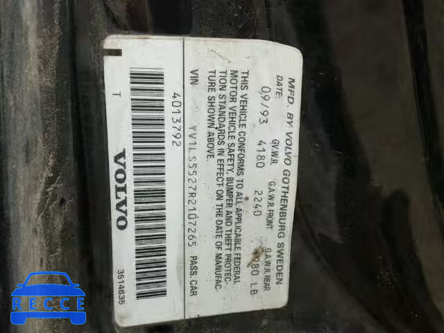 1994 VOLVO 850 YV1LS5527R2107265 Bild 9