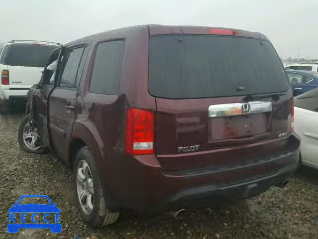 2014 HONDA PILOT EXL 5FNYF4H51EB027841 зображення 2