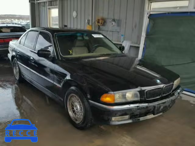 1998 BMW 740I AUTOMATIC WBAGF8325WDL55656 зображення 0