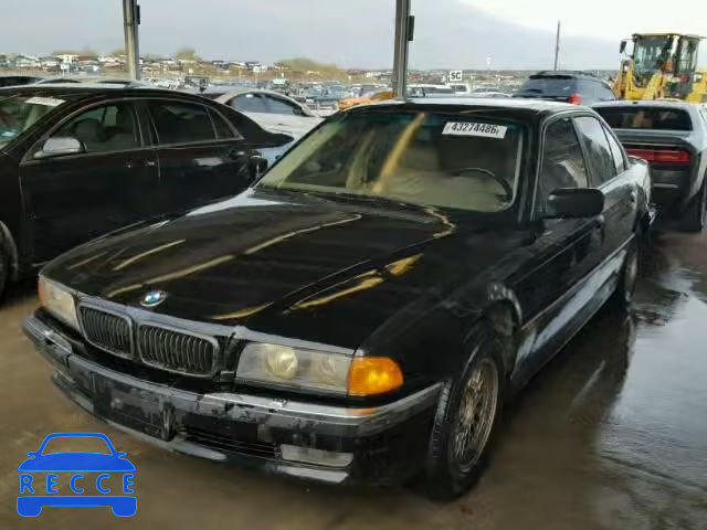 1998 BMW 740I AUTOMATIC WBAGF8325WDL55656 зображення 1