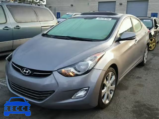 2012 HYUNDAI ELANTRA GL KMHDH4AE2CU328461 image 1