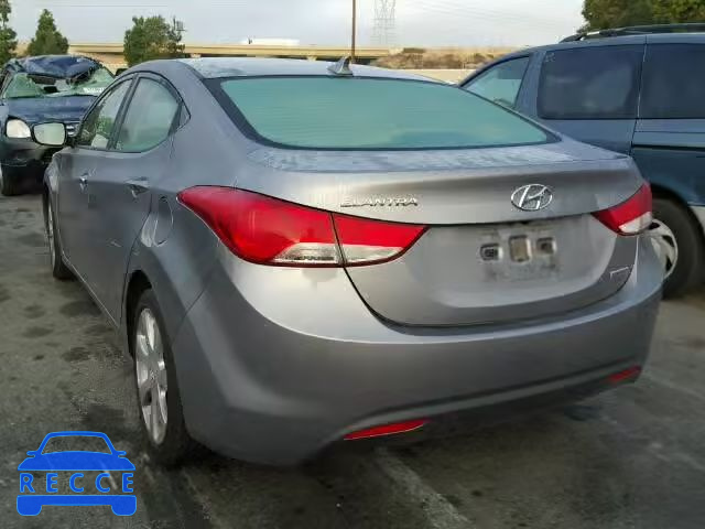 2012 HYUNDAI ELANTRA GL KMHDH4AE2CU328461 image 2