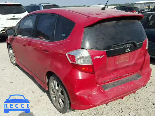 2009 HONDA FIT SPORT JHMGE88689S016325 image 2