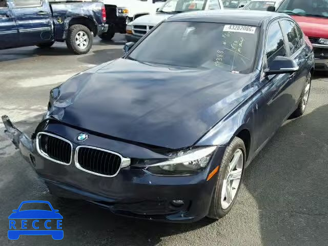 2014 BMW 320I WBA3B1C57EK134985 зображення 1