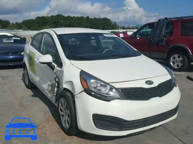 2013 KIA RIO LX KNADM4A33D6257045 зображення 0