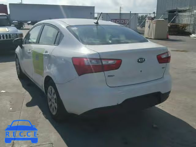 2013 KIA RIO LX KNADM4A33D6257045 зображення 2