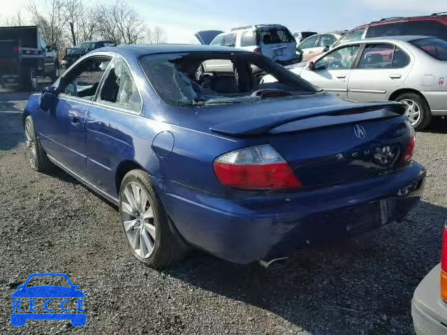 2003 ACURA 3.2 CL TYP 19UYA42643A002438 image 2