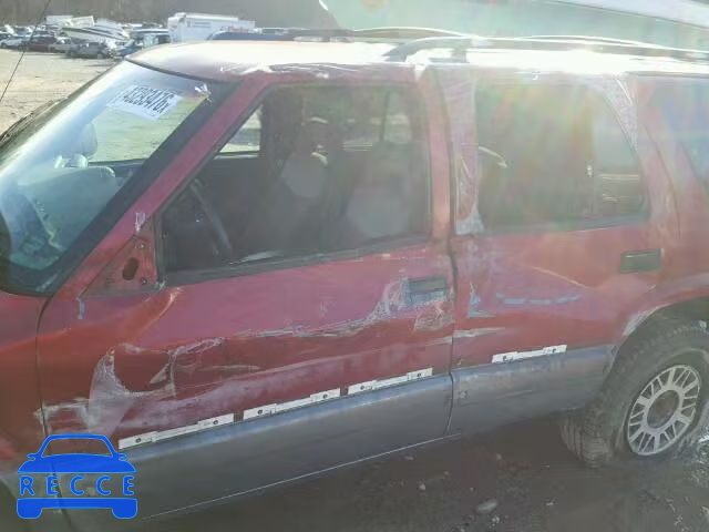 1996 GMC JIMMY 1GKDT13W7T2569178 image 9