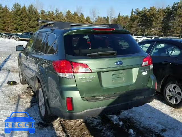 2011 SUBARU OUTBACK 2. 4S4BRCGC5B3422987 зображення 2