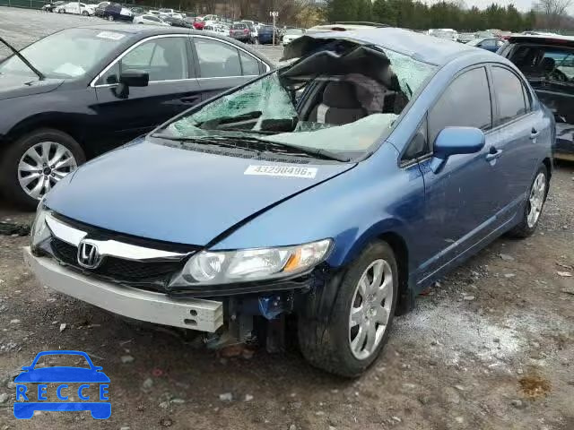 2011 HONDA CIVIC LX 2HGFA1F54BH524915 image 1