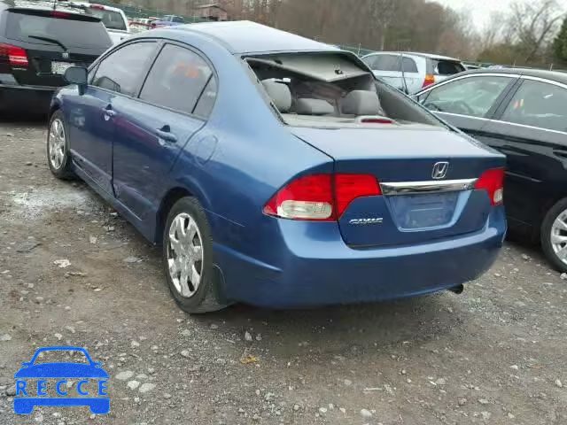 2011 HONDA CIVIC LX 2HGFA1F54BH524915 image 2