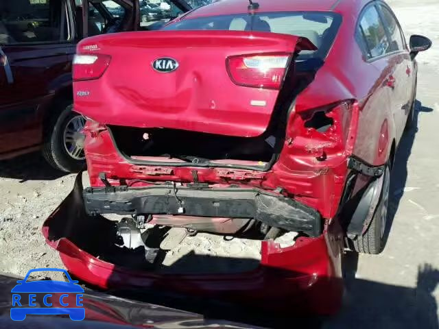 2014 KIA RIO LX KNADM4A34E6385215 image 9