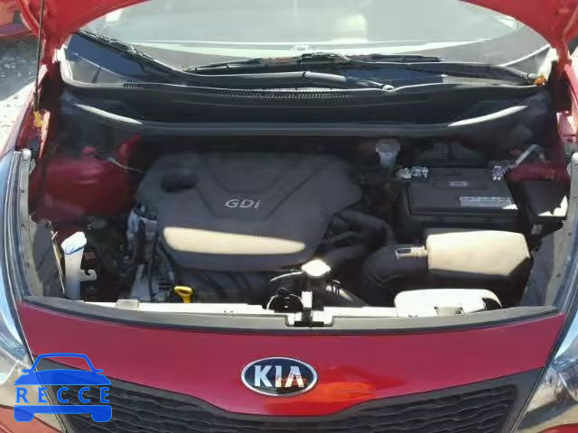 2014 KIA RIO LX KNADM4A34E6385215 image 6