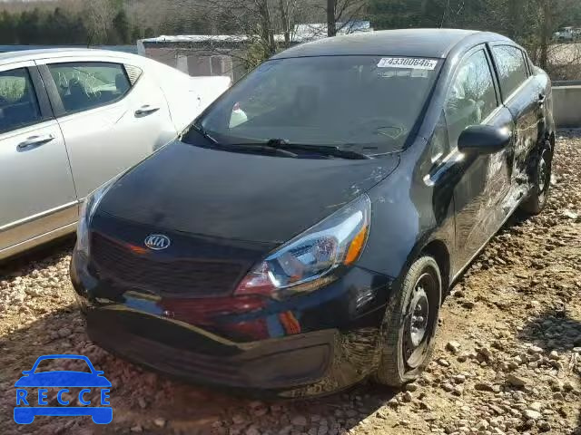 2013 KIA RIO LX KNADM4A32D6301200 image 1