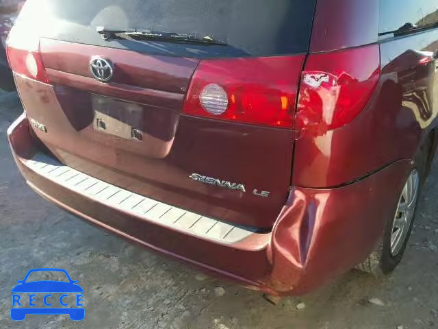 2008 TOYOTA SIENNA CE/ 5TDZK23C68S129890 image 9