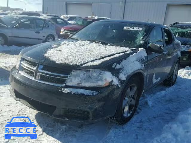 2012 DODGE AVENGER SX 1C3CDZCB1CN312889 Bild 1