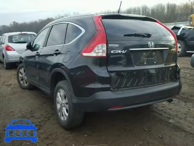 2013 HONDA CR-V EX-L 2HKRM4H76DH669631 image 2